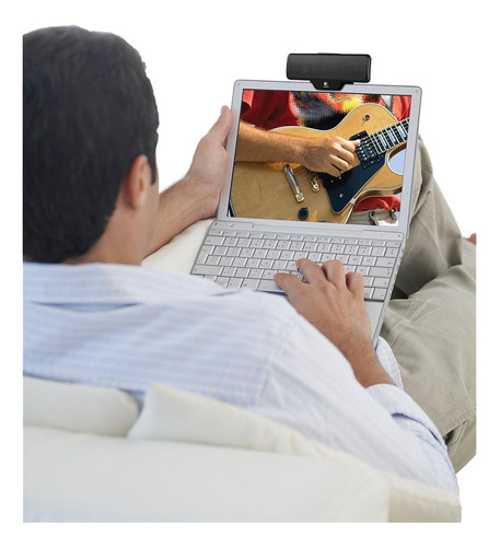 Altavoz Logitech Z205 Para Laptop - Sonido Estéreo Portátil