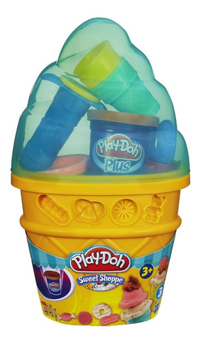 Imagen 3 de 3 de Playdoh Sweet Shoppe Cono De Helado Original Hasbro