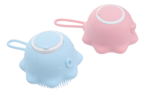 Cepillo De Baño Baby Bath Jellyfish Para Uso Doméstico, 2 Un