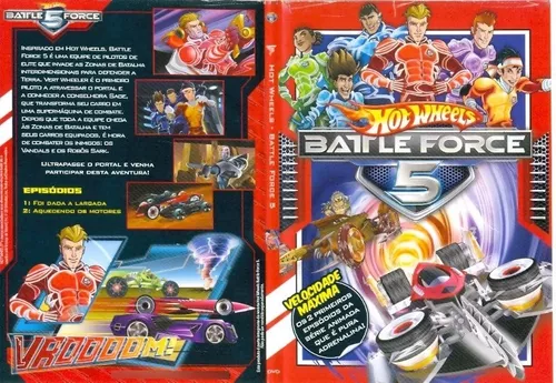 Hot Wheels Battle Force 5 - 1ª Temporada - Volume 3