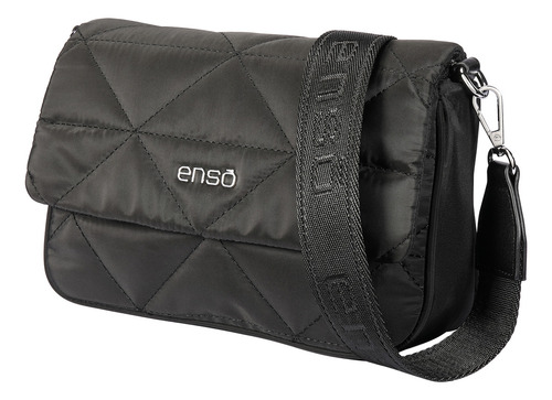 Bolsa Crossbody Para Mujer Enso Eb511cbb Color Negro
