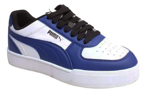 Tenis Puma Caven Bajos Azul Electrico Modelo Nuevo