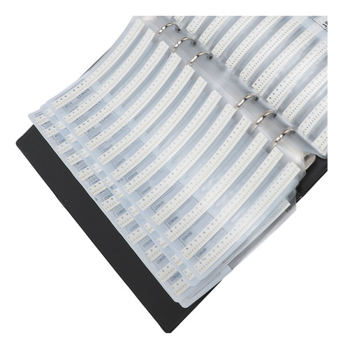 Livro De Amostra De 170 Valores 0402 Smd Resistor 8500pcs Sm