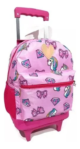 Mochila  Carrito +cartuchera+ Morral  Escolar Set X 3