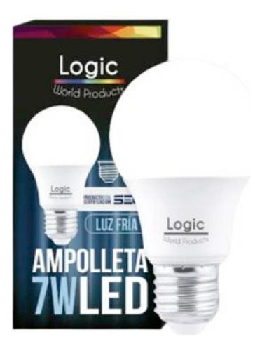 Ampolleta 7w Led Logic Luz Fria E27