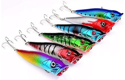 1 Pieza Señuelos Popper Currican Pesca 9cm 12 Gramos