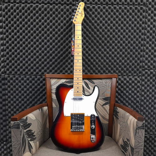 Imagem 2 de 9 de Guitarra Eletrica Tagima Tw-55 Woodstock Sunburst
