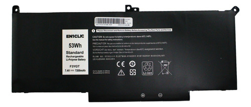 Batería Para Laptop Dell F3ygt Latitude 7480 7490