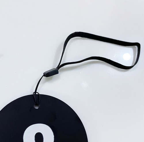 50 Placas Numeradas Provador Ordem De Chegada Com Cordão