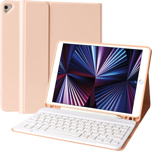 Funda Con Teclado Para iPad 9.7  ( Pro, 2017/18, Air/air2 )