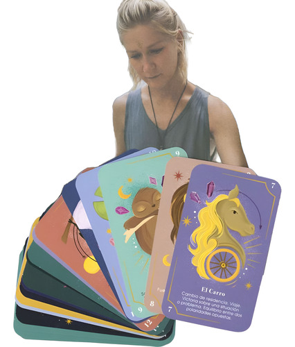 Tarot Kit (libro + Cartas) Todo Para Leer Tarot Tikal