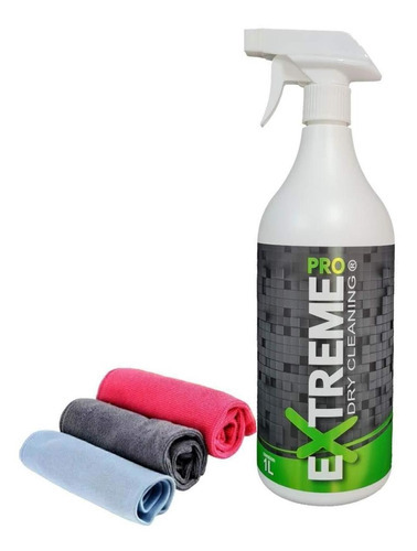 Cera Liquida Automotiva Carnauba 1 Extreme Pro 1l + 3 Panos