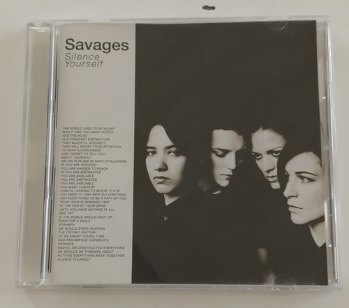 Savages - Silence Yourself - Cd (ultrapop 2013)