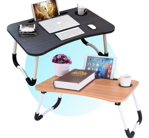 Mesa Portátil Dobrável P/ Notebook Home Office Cama Refeição