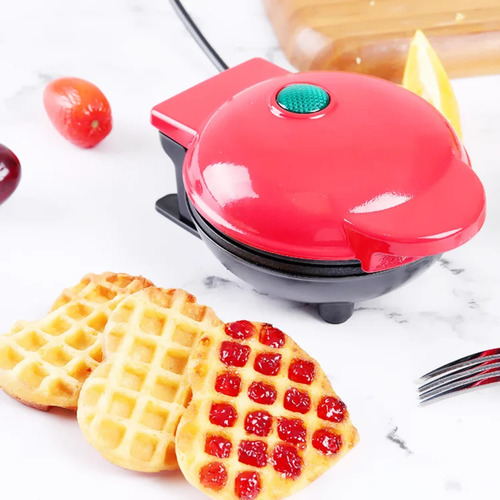 Mini Waflera Maquina Waffles Wafleras Reposteria Mini Waflera Gofres Arcashopping Waffles Corazon