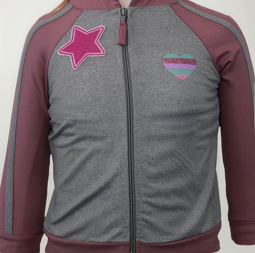 Sudadera Para Niña Con Capucha Y Cierre Cardio Beat