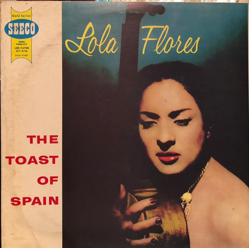Disco Lp - Lola Flores / The Toast Of Spain. Album