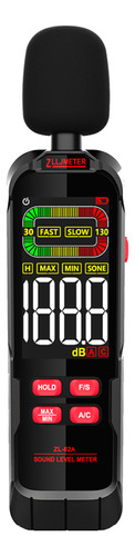 Nivel De Indicación Del Nivel De Ruido De Sonido Digital Del