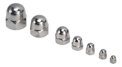 Caps Nuts, 170 Unidades, Tuercas De Acero Inoxidable 304 Con