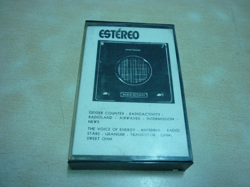 Kraftwerk Radio Activity Cassette Brazil Excelente