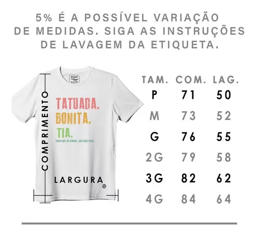 Camiseta Roqueira Tatuada Tia - Funnyquito Camisetas
