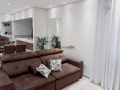 Imagem 3 de 13 de Cobertura Com 3 Dormitórios À Venda, 98 M² Por R$ 775.000 - Parque Das Nações - Santo André/sp - Co1308