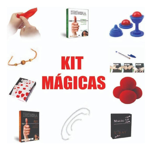 Kit De Mágicas Para Fazer Em Casa (iniciante E Profissional)