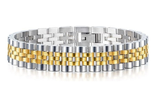 Pulsera Manilla Acero Inoxidable Tipo Rolex Pldr