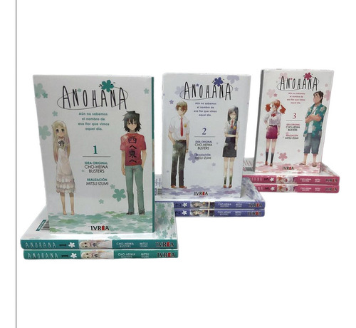 Manga - Anohana: Combo Saga Completa 3 Tomos - Ivrea