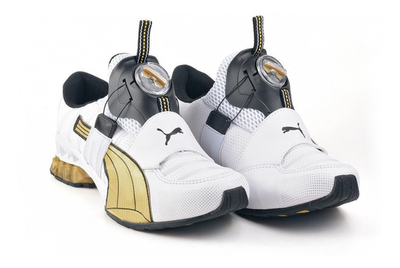 puma disc branco e rosa cinza puma disc branco e rosa cinza