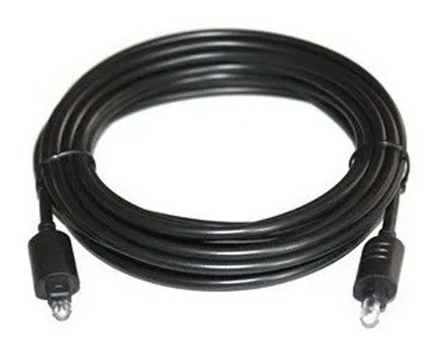 Imagen 3 de 4 de Cable Optico Audio Digital Fibra Conectores Toslink 1.8m