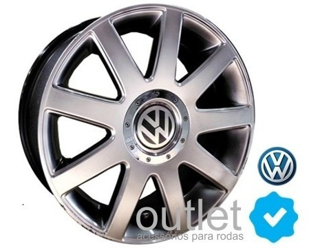 Imagem 4 de 5 de Calota Miolo Tampa Centro Roda P/ Audi Rs4 Prata Volkswagen