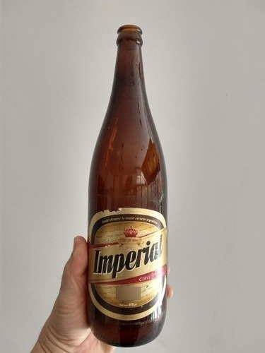 Antigua Botella De Cerveza Imperial