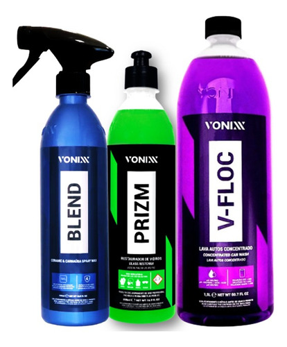 Cera Blend Spray + Lava Auto V-floc 1,5l + Prizm Vonixx