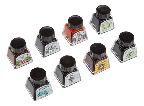 Windsor & Newton Tinta De Dibujo 14ml Juego De 8 Colores