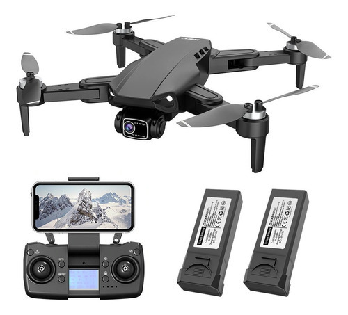 Drone L900 Pro Se 4k Motor Brushless Gps 1,2km 25m - 2 Bat. Cor Preto