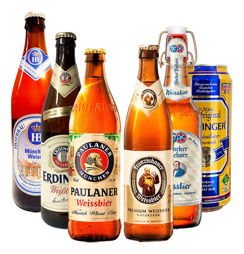 Six Pack Cervezas Alemanas Weissbier Premium