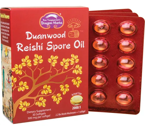 Reishi Aceite De Esporas Puro Y Concentrado