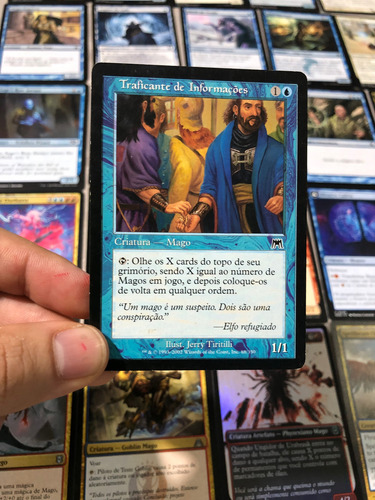 Deck Commander Magos Controle & Dano Magic The Gathering 12 12 Inglês E Português (Usado)