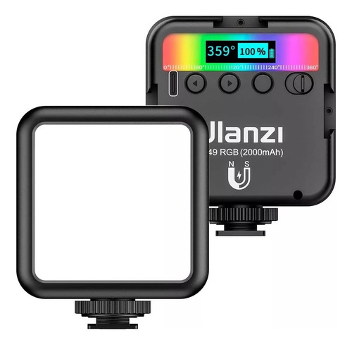 Foco Led Rgb Ulanzi Vl49 Para Celular / 2000mah