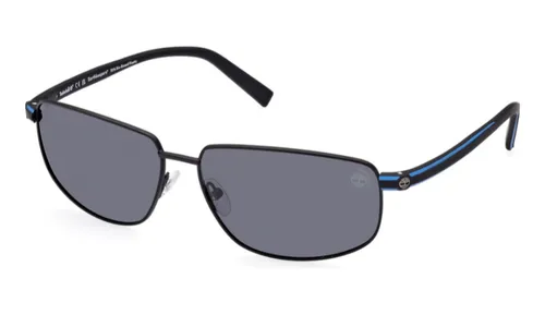 Lentes De Sol Negro Polarizados Timberland Tb932502d