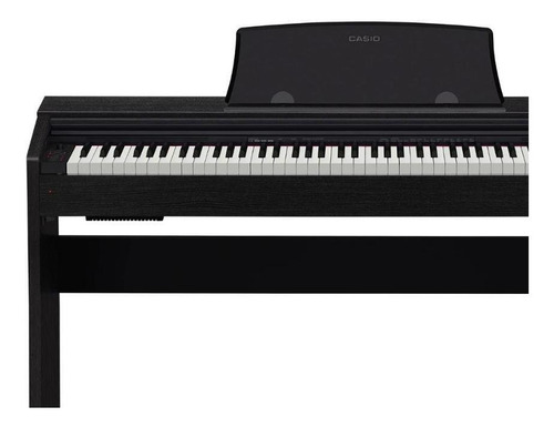Imagen 2 de 4 de Piano Casio Digital Privia Px-770bk Negro