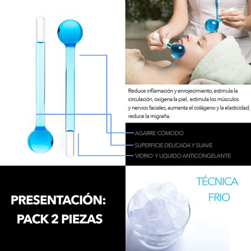 Imagen 2 de 3 de Crio Esferas Reparadoras Contorno De Ojos Y Cuello Reafirman