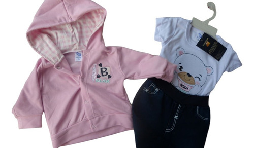 Conjunto Osito 6-9 Meses Bebe