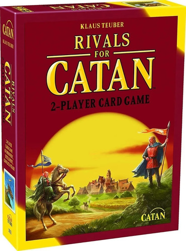 Catan Rivals Juego De Cartas En Inglés Para Dos Jugadores