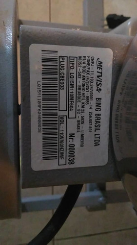 Imagen 2 de 5 de Licuadora Industrial Metvisa De 15 Litros Brasilera 3400rpm