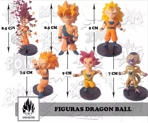 Figuras, Muñecos Dragon Ball Z, Dragon Ball Super