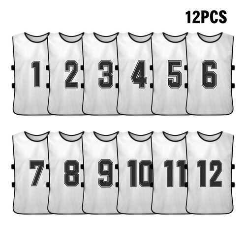 Chaleco Quick Numbered Para Adultos, Equipo Deportivo De Fút