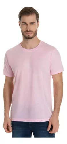 Camiseta Rosa 100% Poliester