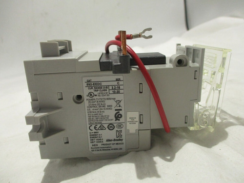 New Allen-bradley 592-eedc Ser C Overload Relay 3.2-16a Ccg